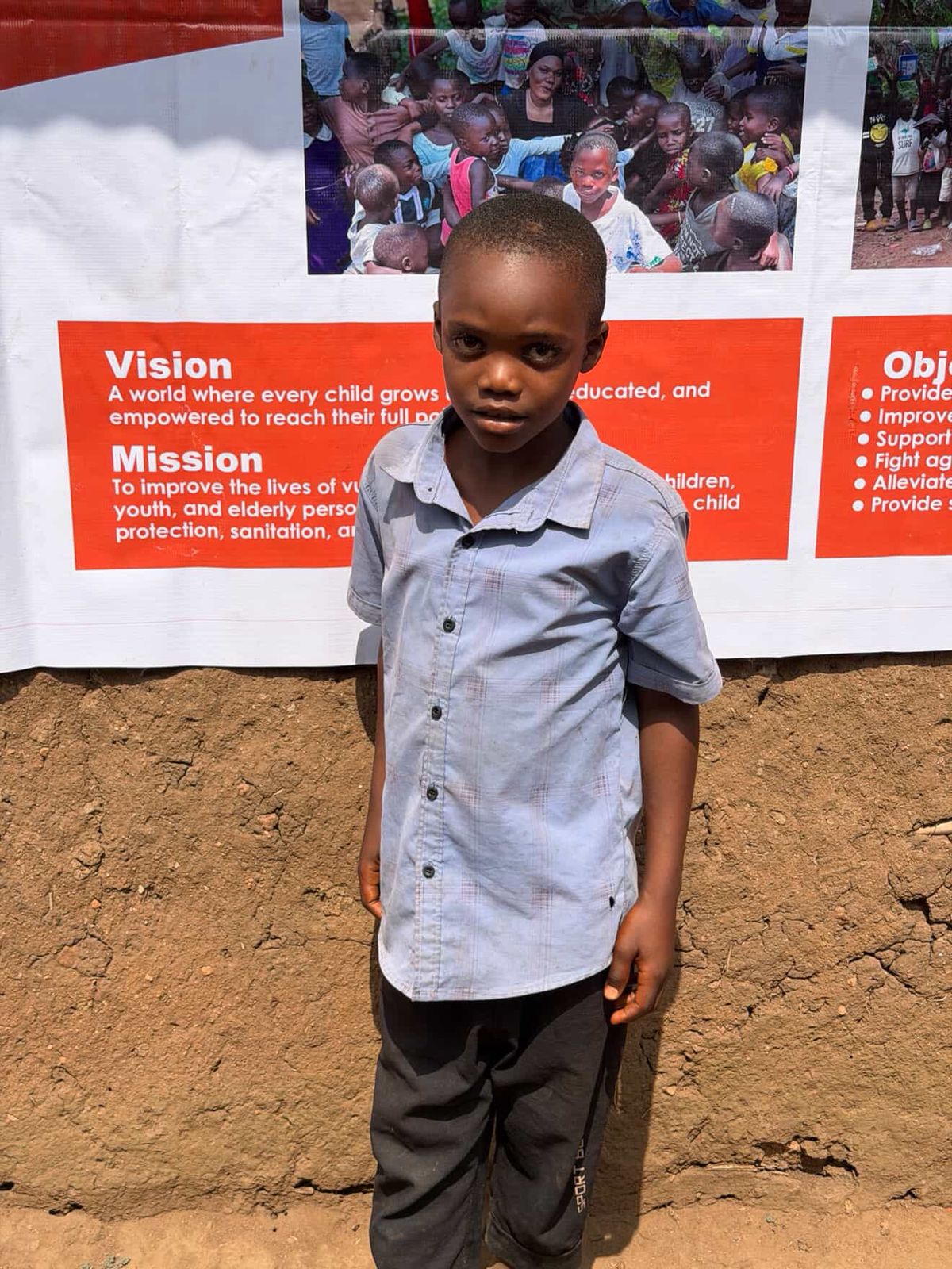 Child waiting for sponsor